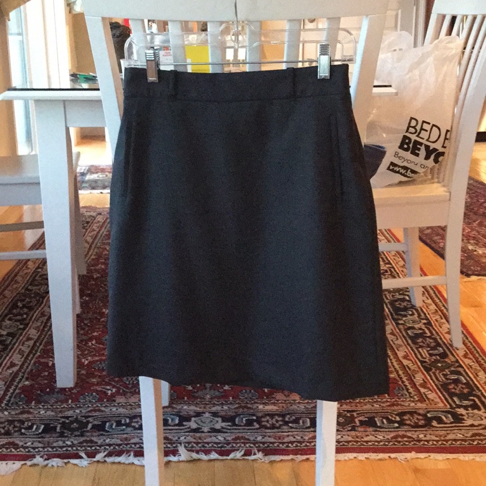 LL Bean Classic Fit Straight Skirt